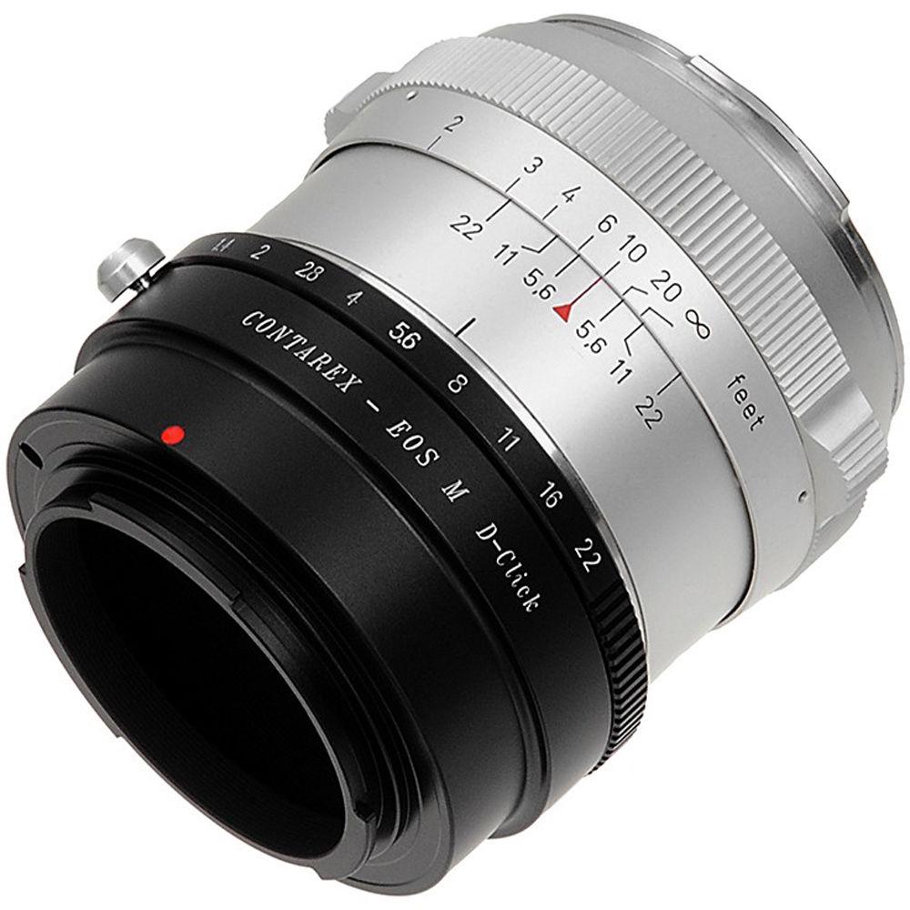 FotodioX Pro Lens Mount Adapter for Contarex-Mount Lens to Canon EF-M Mount Camera