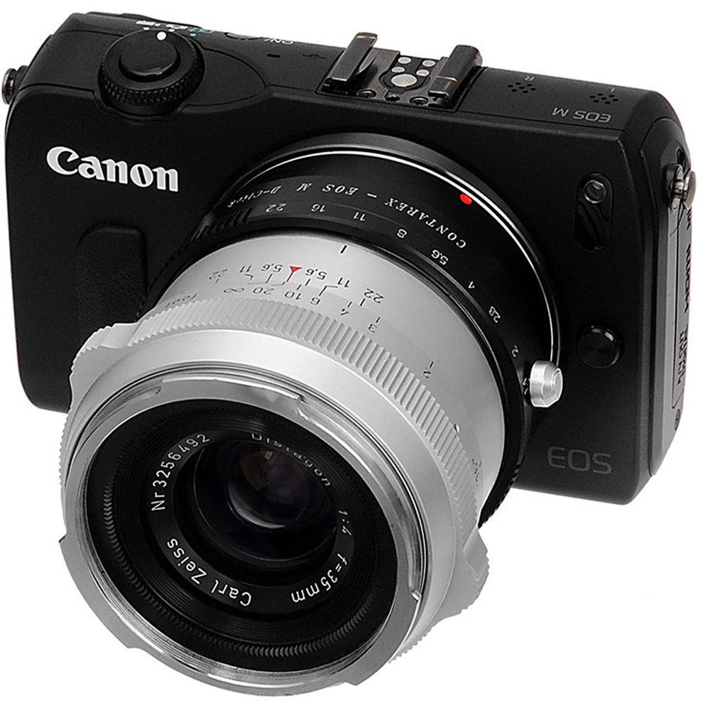 FotodioX Pro Lens Mount Adapter for Contarex-Mount Lens to Canon EF-M Mount Camera