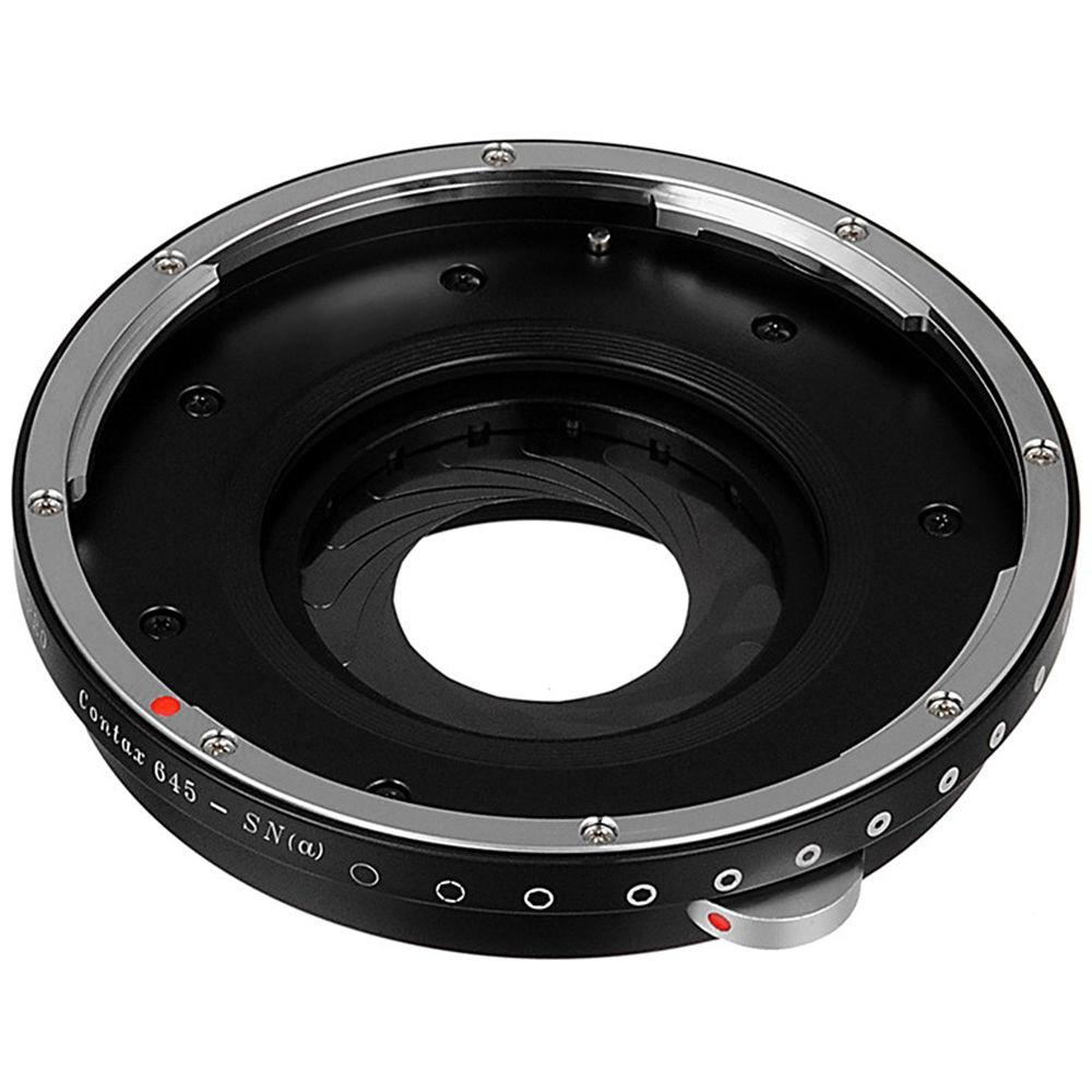 FotodioX Pro Lens Mount Adapter for Contax 645-Mount Lens to Sony A-Mount Camera