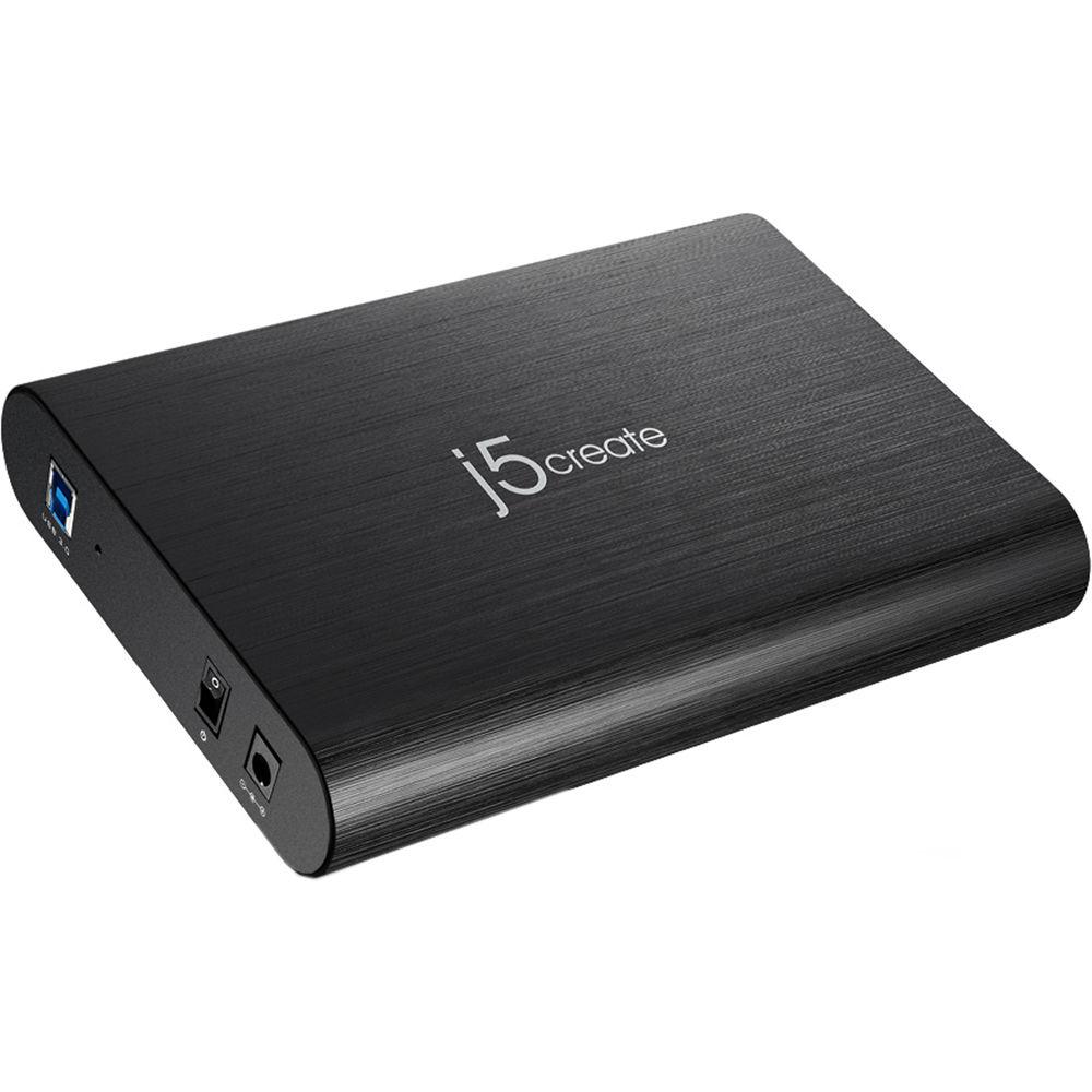 j5create 3.5" SATA to USB 3.1 Gen 1 External Hard Drive Enclosure