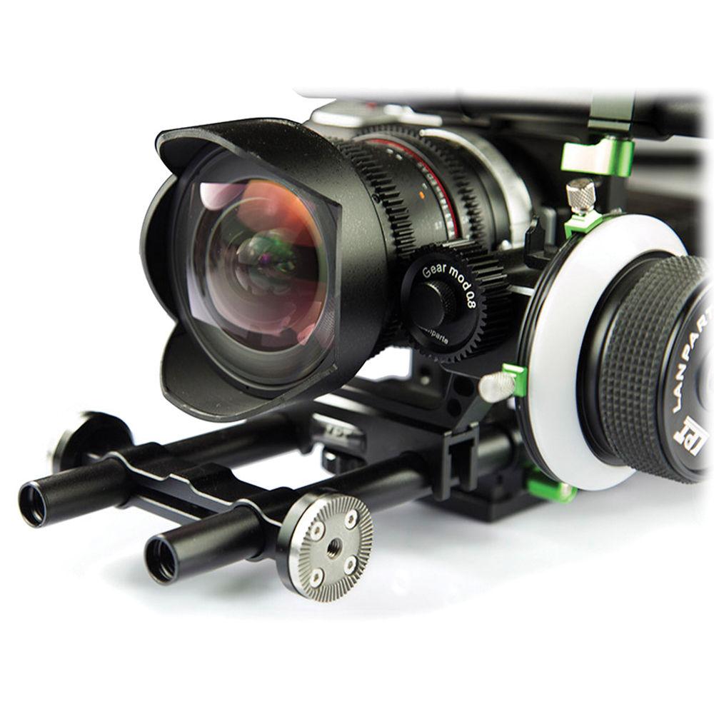 LanParte Dual Rod Clamp with Rosettes