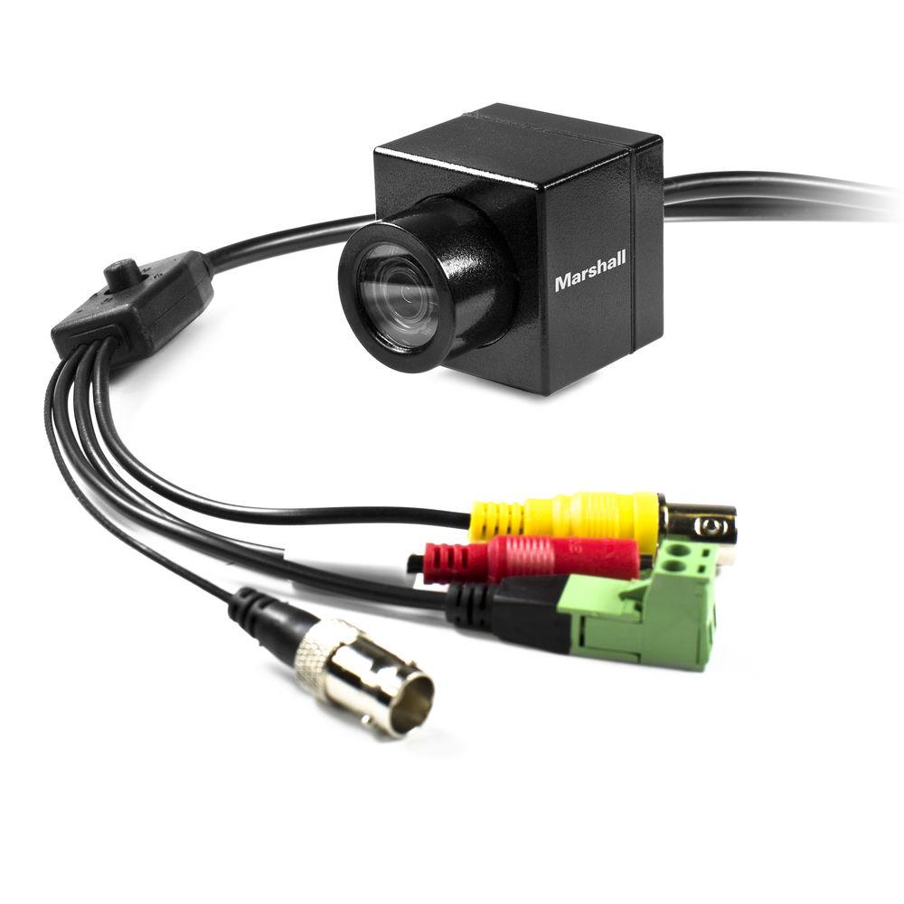 Marshall Electronics CV502-WPM Full HD Weatherproof Mini Broadcast Camera with 3.7mm Lens