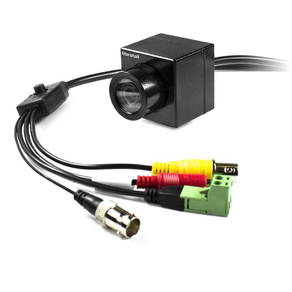 Marshall Electronics CV502-WPM Full HD Weatherproof Mini Broadcast Camera with 3.7mm Lens
