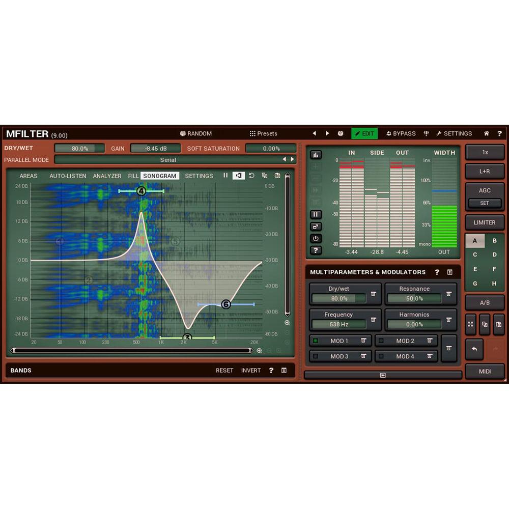 MeldaProduction MFilter - Movement Generating Filter Plug-In