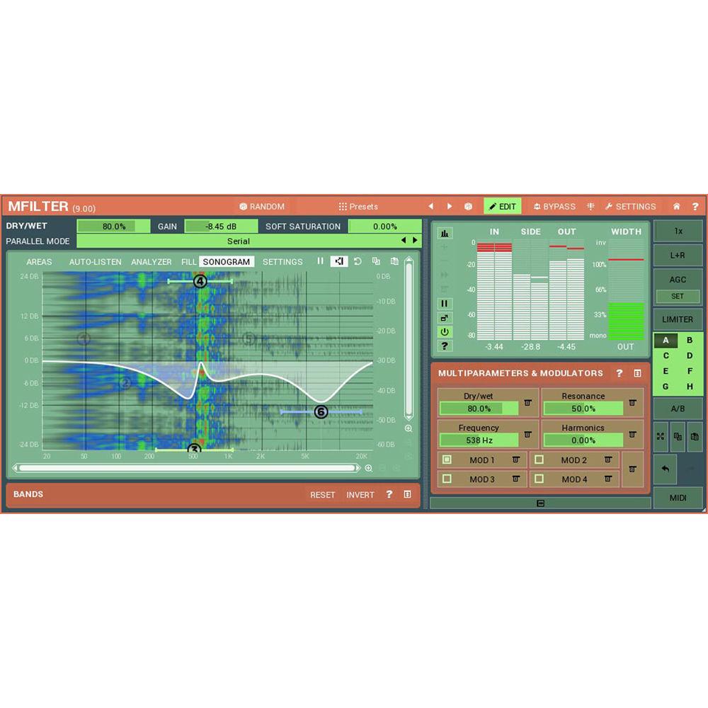 MeldaProduction MFilter - Movement Generating Filter Plug-In