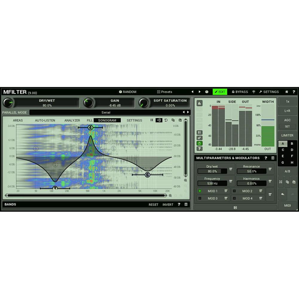 MeldaProduction MFilter - Movement Generating Filter Plug-In
