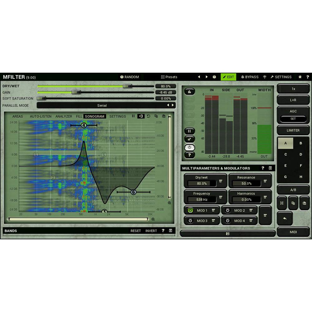 MeldaProduction MFilter - Movement Generating Filter Plug-In