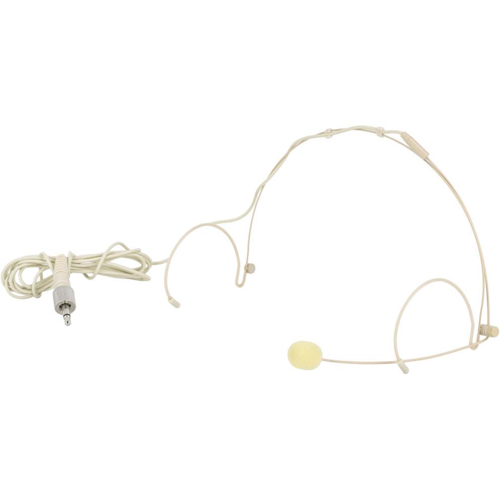 Nady 2W-1KU Dual UHF Wireless Receiver System with Two HM-10 Head-Worn Microphones