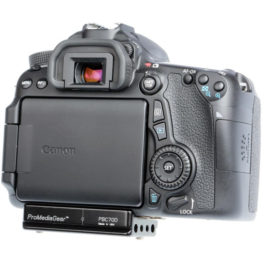 ProMediaGear Bracket Plate for Canon EOS 70D