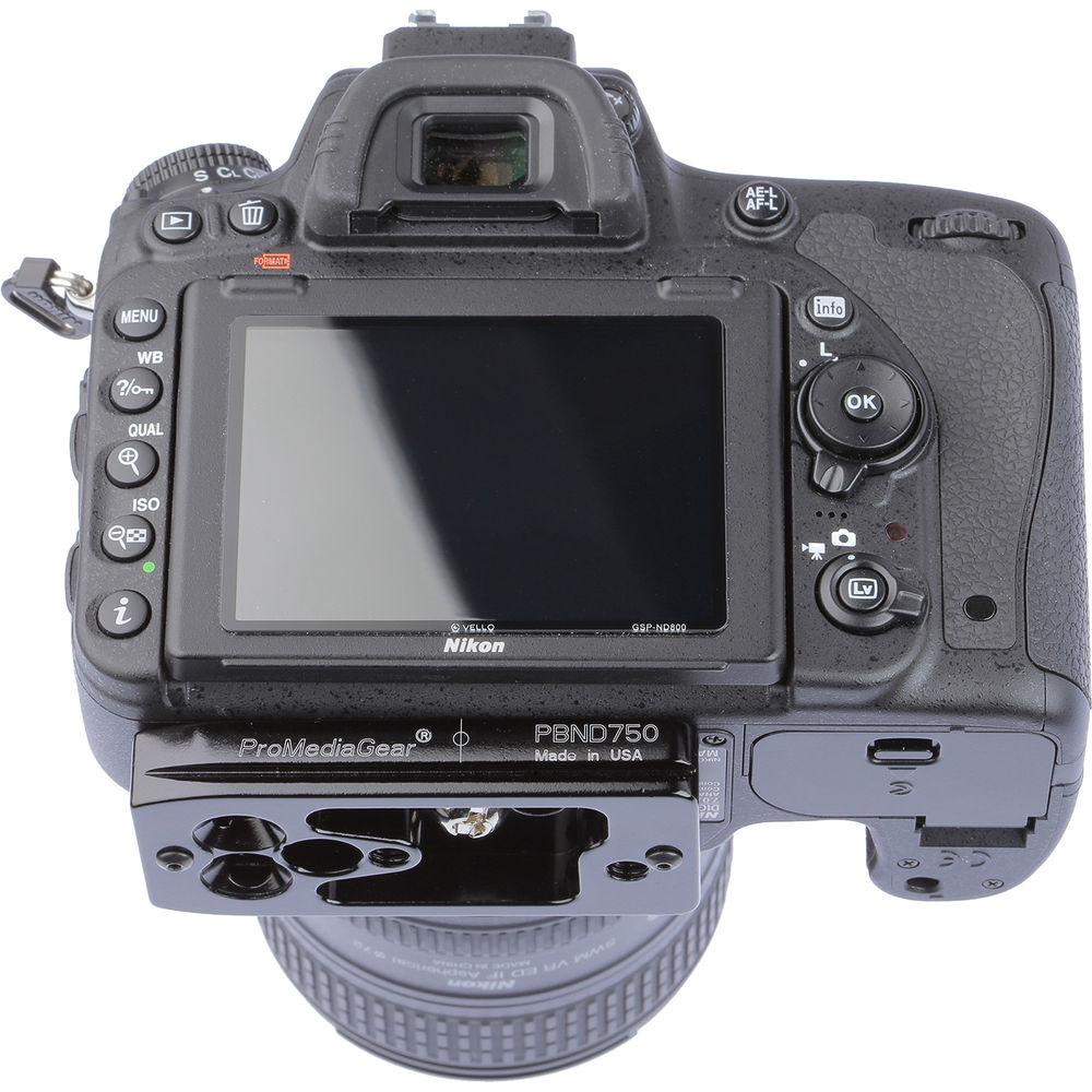 ProMediaGear Bracket Plate for Nikon D750