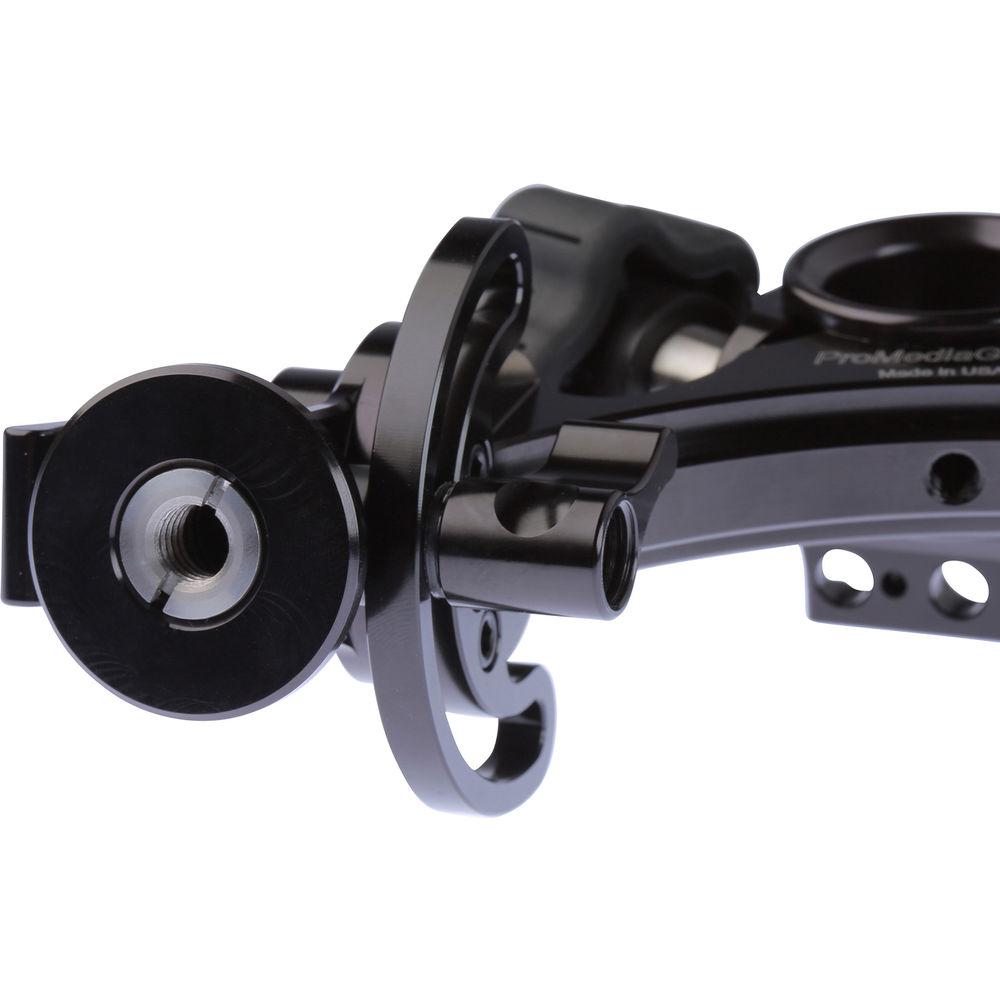 ProMediaGear PMG-Duo Slider Rotating Mount for Two Monopods