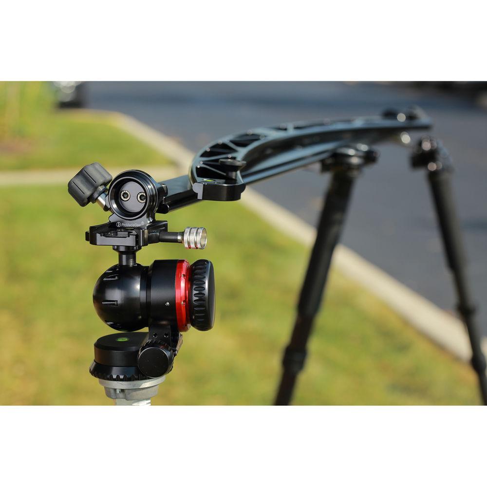 ProMediaGear PMG-Duo Slider Rotating Mount for Two Monopods