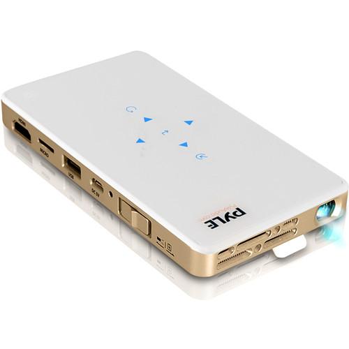 Pyle Pro HD Pocket Pro 140-Lumen WVGA DLP Pico Projector with Wi-Fi