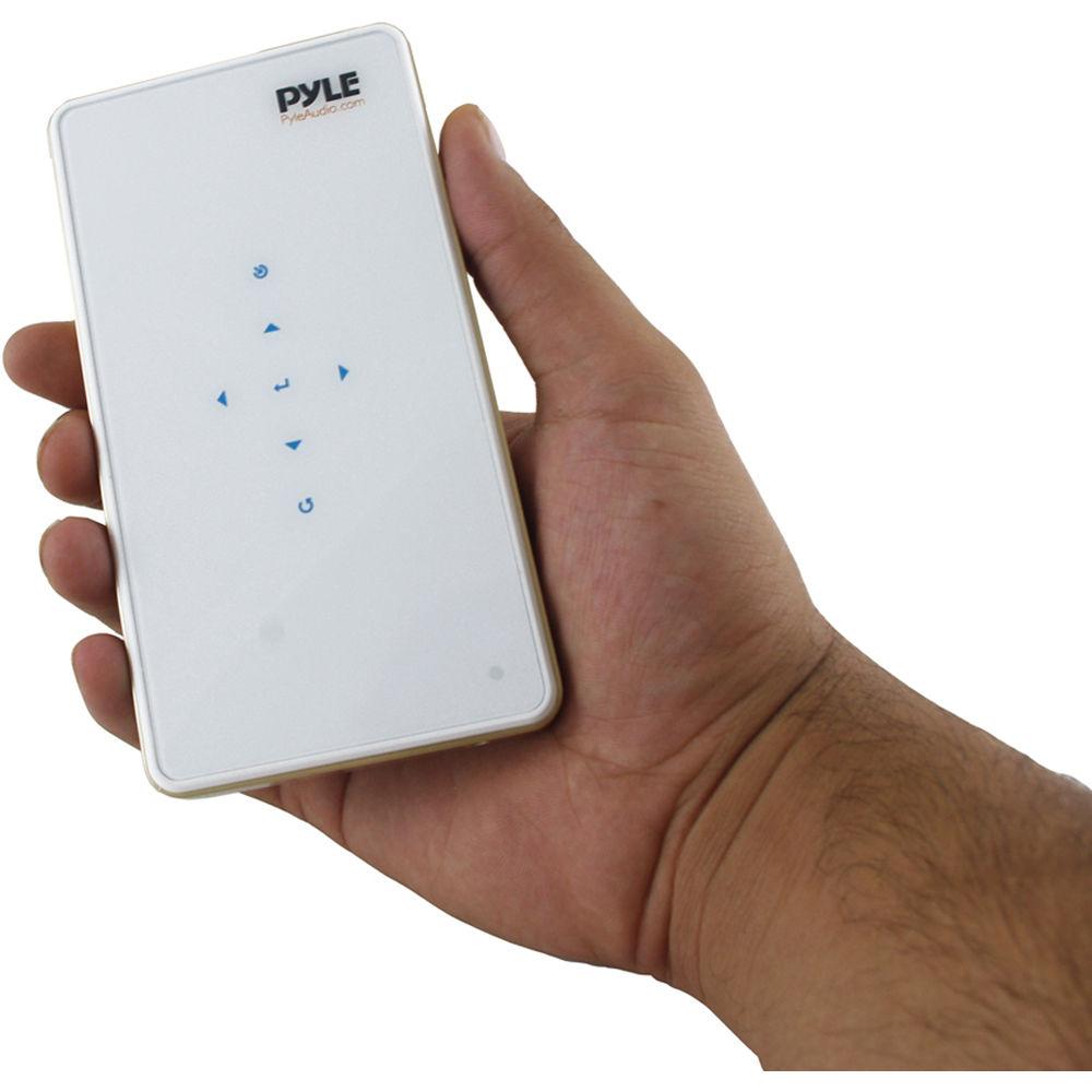Pyle Pro HD Pocket Pro 140-Lumen WVGA DLP Pico Projector with Wi-Fi