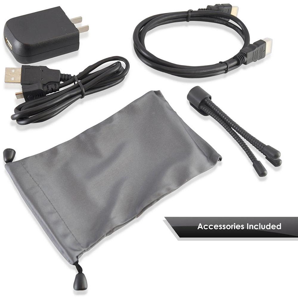 Pyle Pro HD Pocket Pro 140-Lumen WVGA DLP Pico Projector with Wi-Fi