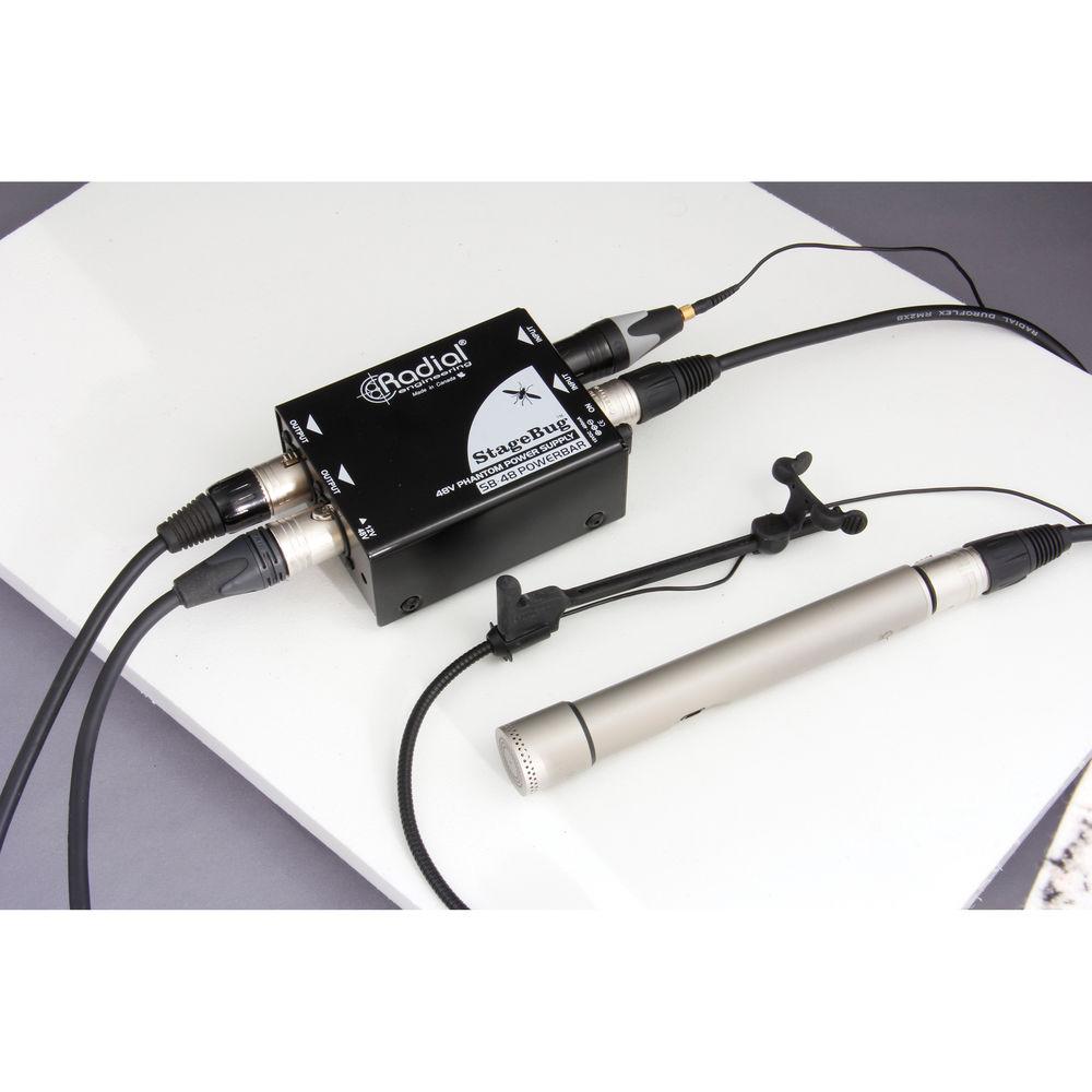 Radial Engineering StageBug SB-48 2-Channel Phantom Power Generator