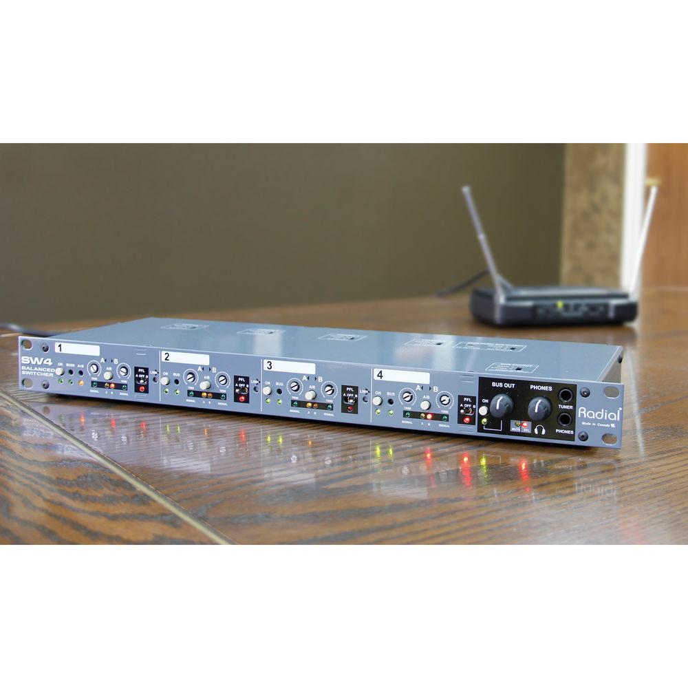 Radial Engineering SW4 - 4-Channel Audio Switcher