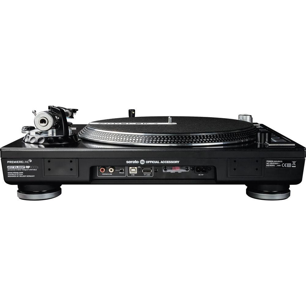 Reloop RP-8000 STRAIGHT Advanced Hybrid Torque Turntable
