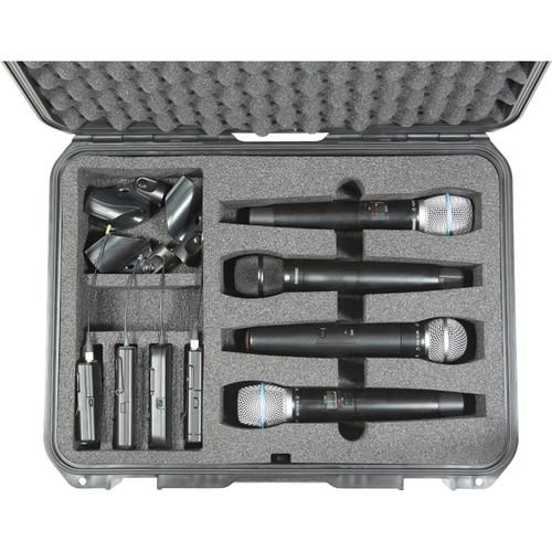 SKB 3i-1813-7WMC Waterproof Case for 8 Wireless Microphones