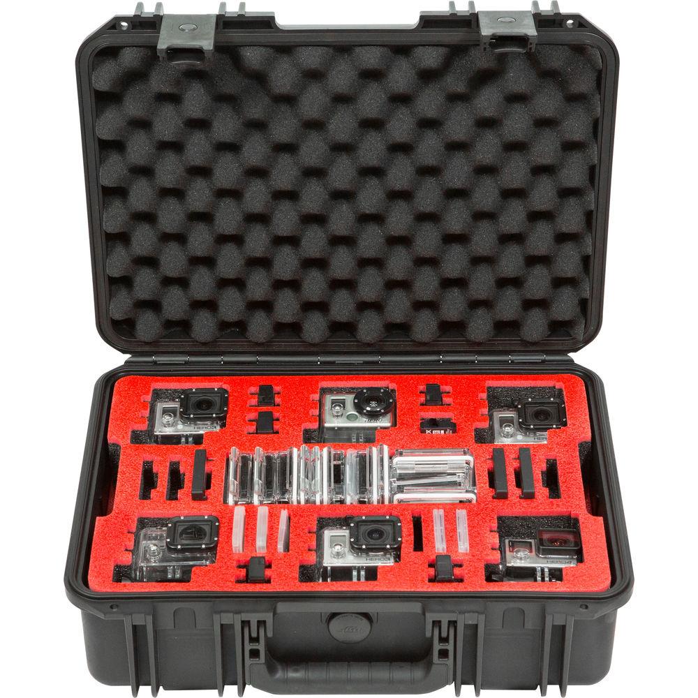 SKB iSeries 1711-6 Waterproof Dual-Layer Case for 6 GoPro Cameras