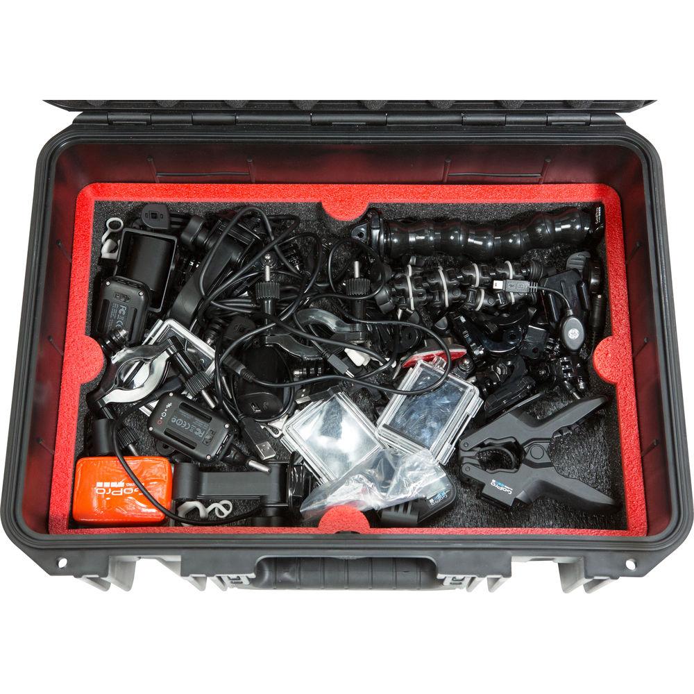 SKB iSeries 1711-6 Waterproof Dual-Layer Case for 6 GoPro Cameras