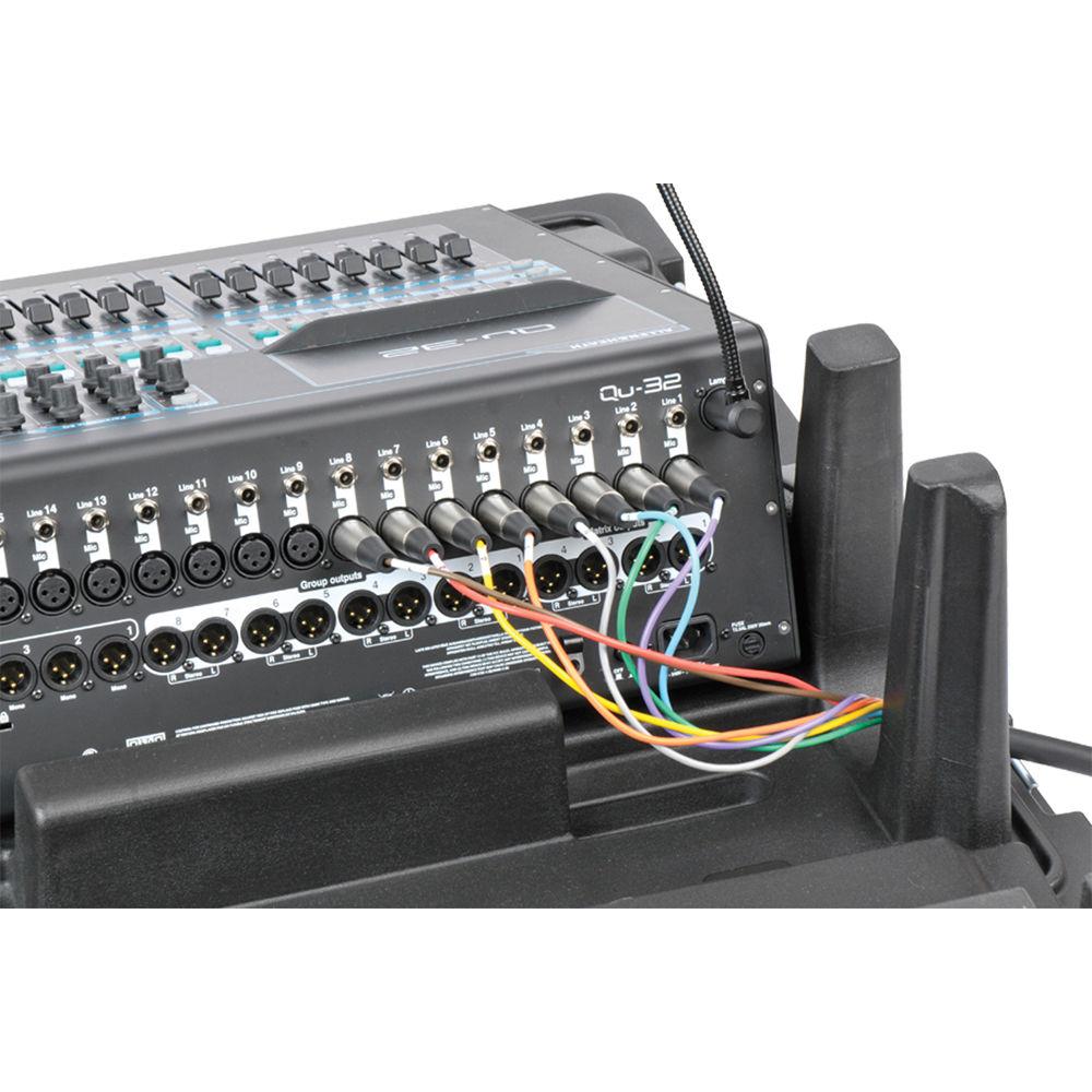 SKB Roto-Molded Mixer Case with Wheels for Allen & Heath QU32 Mixer