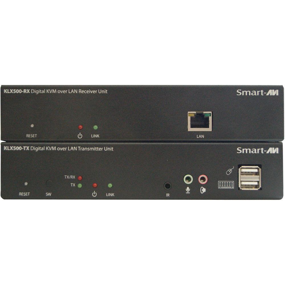 Smart-AVI KLX-500 Chainable DVI VGA KVM Extender via LAN