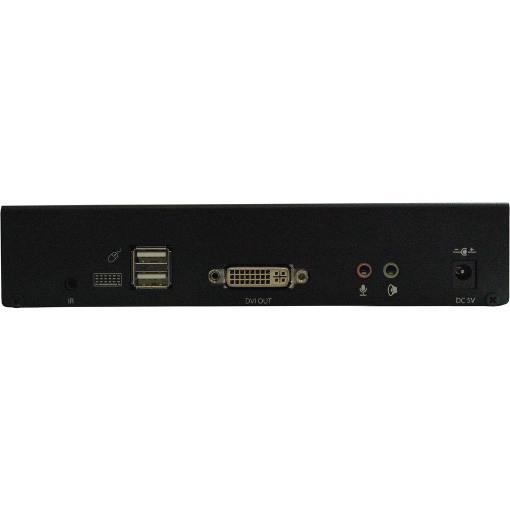 Smart-AVI KLX-500 Chainable DVI VGA KVM Extender via LAN