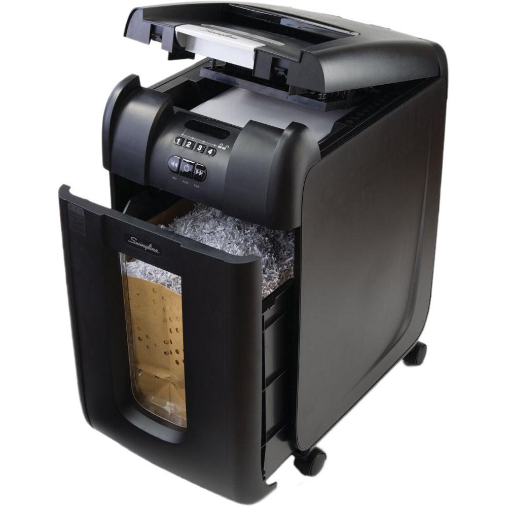 Swingline Stack-and-Shred 300M Micro-Cut Auto-Feed Shredder