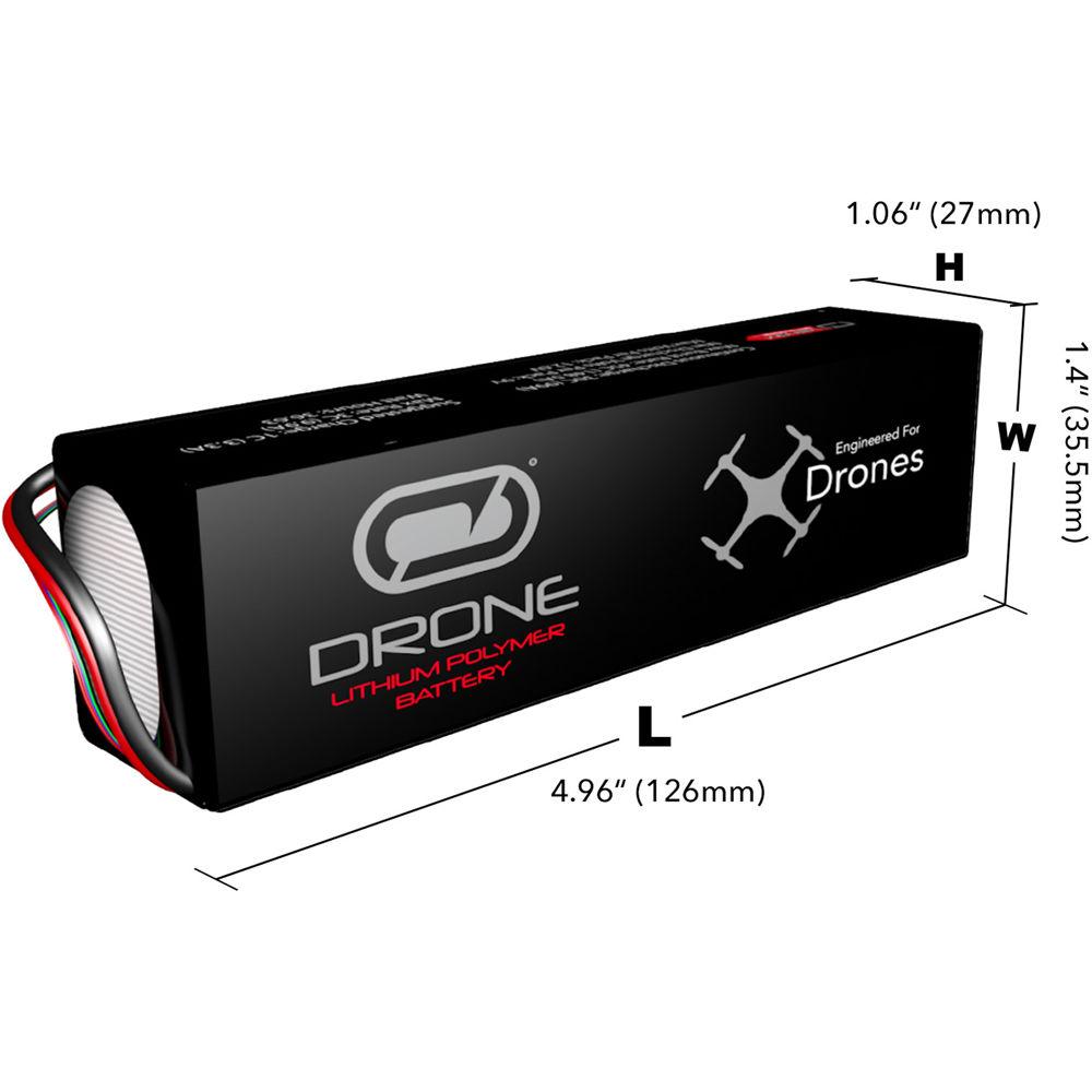 Venom Group 15C 3S 4000mAh 11.1V LiPo Drone Battery with Uni 2.0 Plug