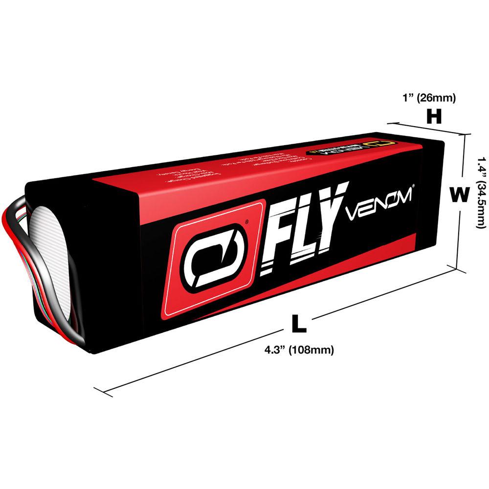 Venom Group 30C 3S 2200mAh LiPo Fly Battery with Flyzone Super Tigre HXT Connector