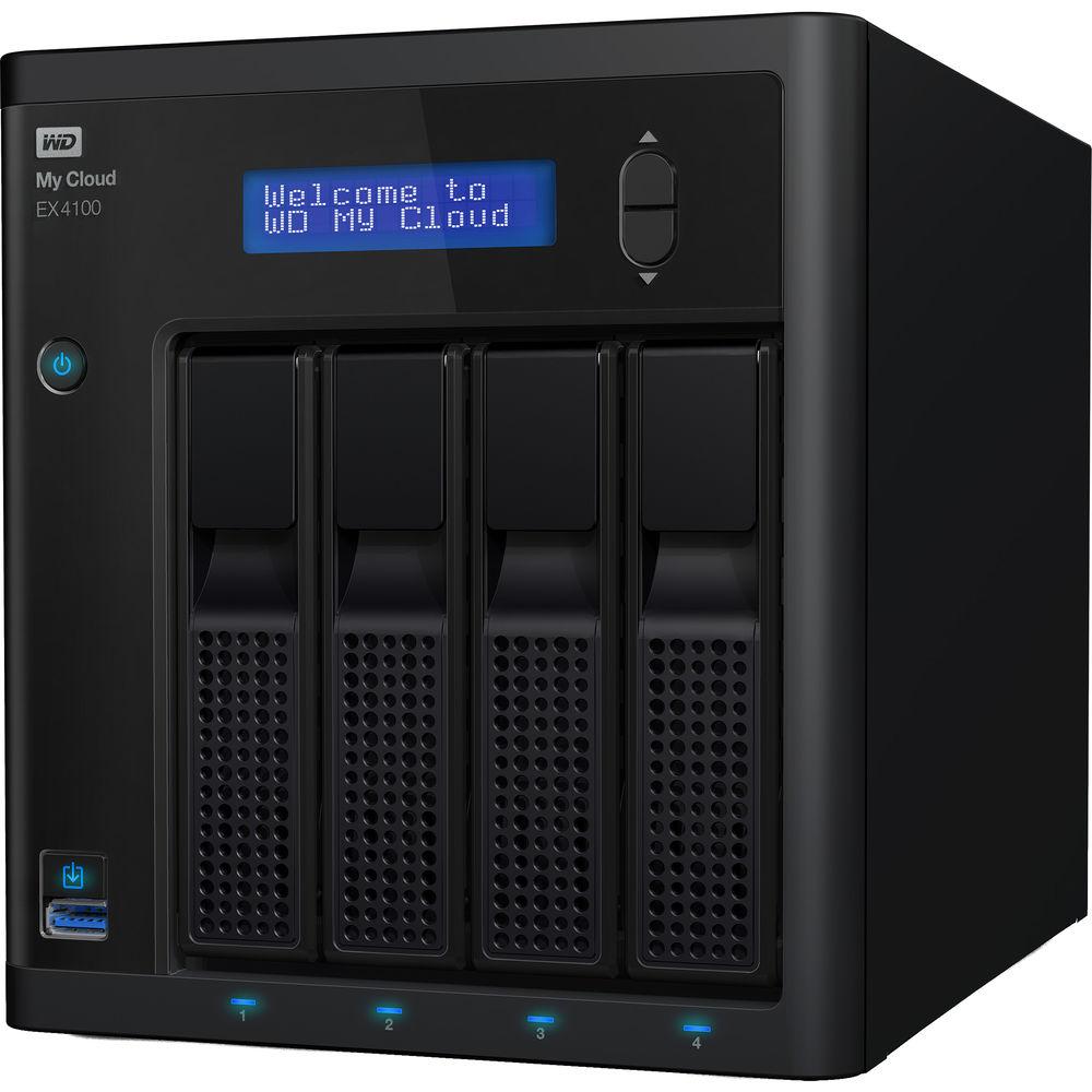 WD My Cloud Expert Series EX4100 32TB 4-Bay NAS Server