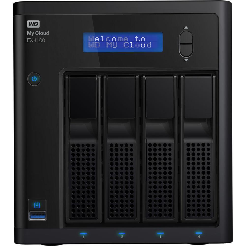 WD My Cloud Expert Series EX4100 32TB 4-Bay NAS Server