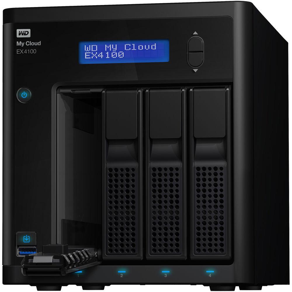 WD My Cloud Expert Series EX4100 32TB 4-Bay NAS Server
