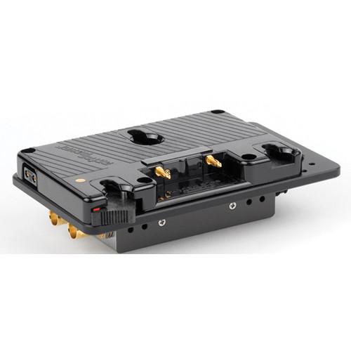 Wooden Camera Battery Mount Plate for AJA Converter Box