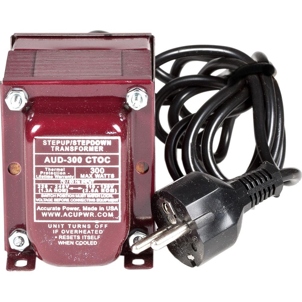 ACUPWR AUD-300 Step-Up Step-Down Transformer