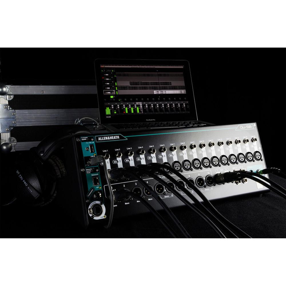 Allen & Heath Qu-SB Portable 18-In 14-Out Digital Mixer