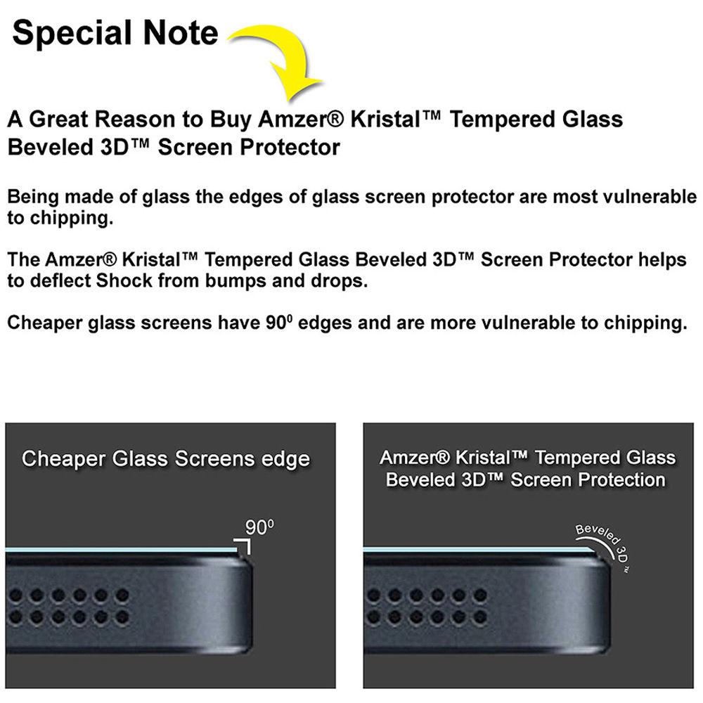 Amzer Kristal Tempered Glass HD Screen Protector for Motorola Moto G