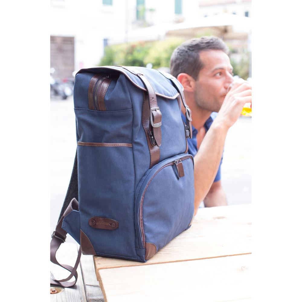 Barber Shop Mop Top Camera Backpack