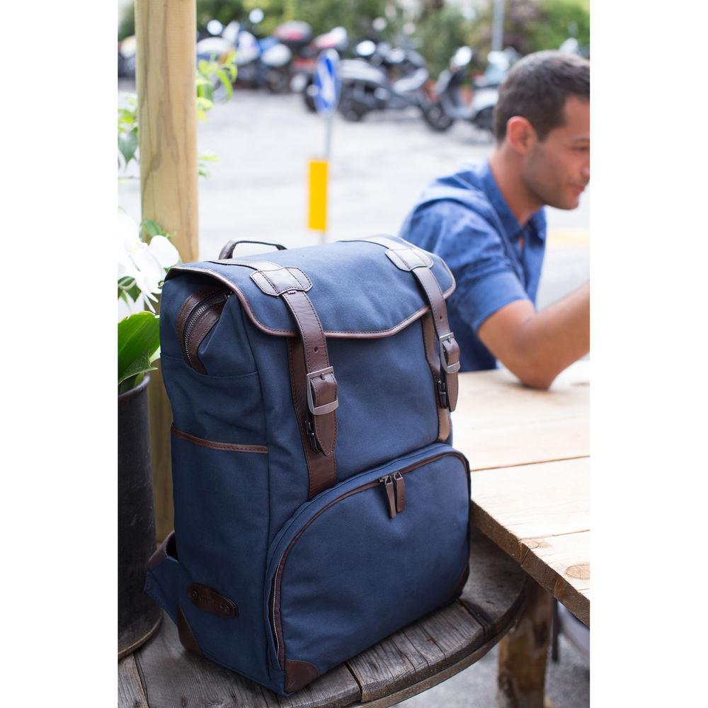 Barber Shop Mop Top Camera Backpack