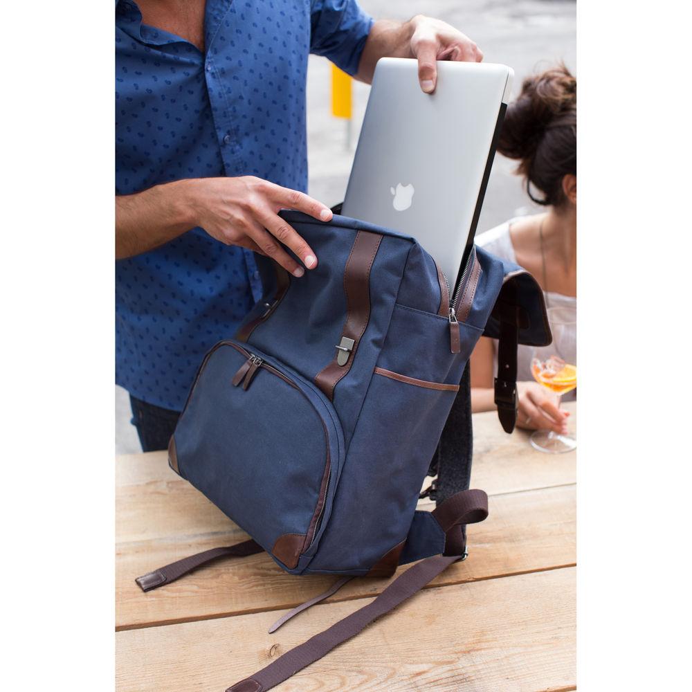 Barber Shop Mop Top Camera Backpack