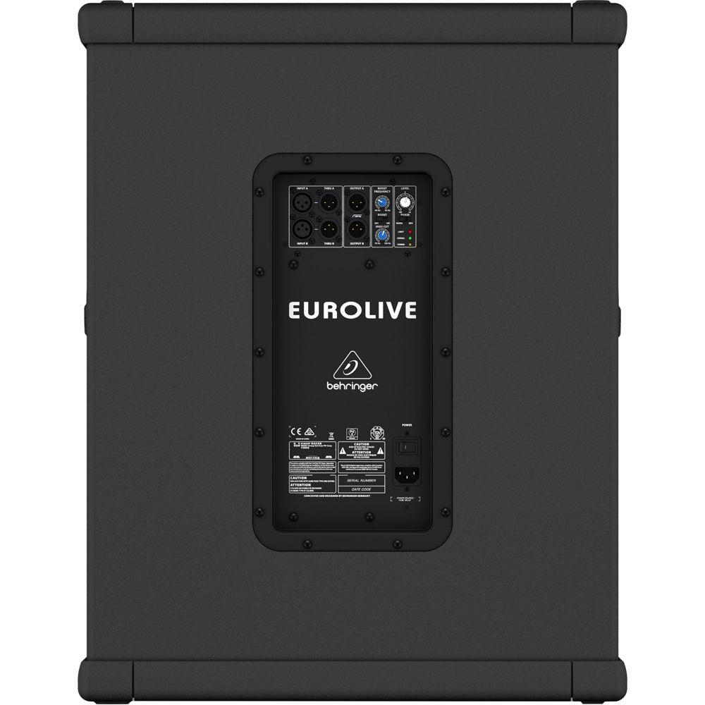 Behringer Eurolive B1800XP Active 3000W Subwoofer with 18" Turbosound Speaker