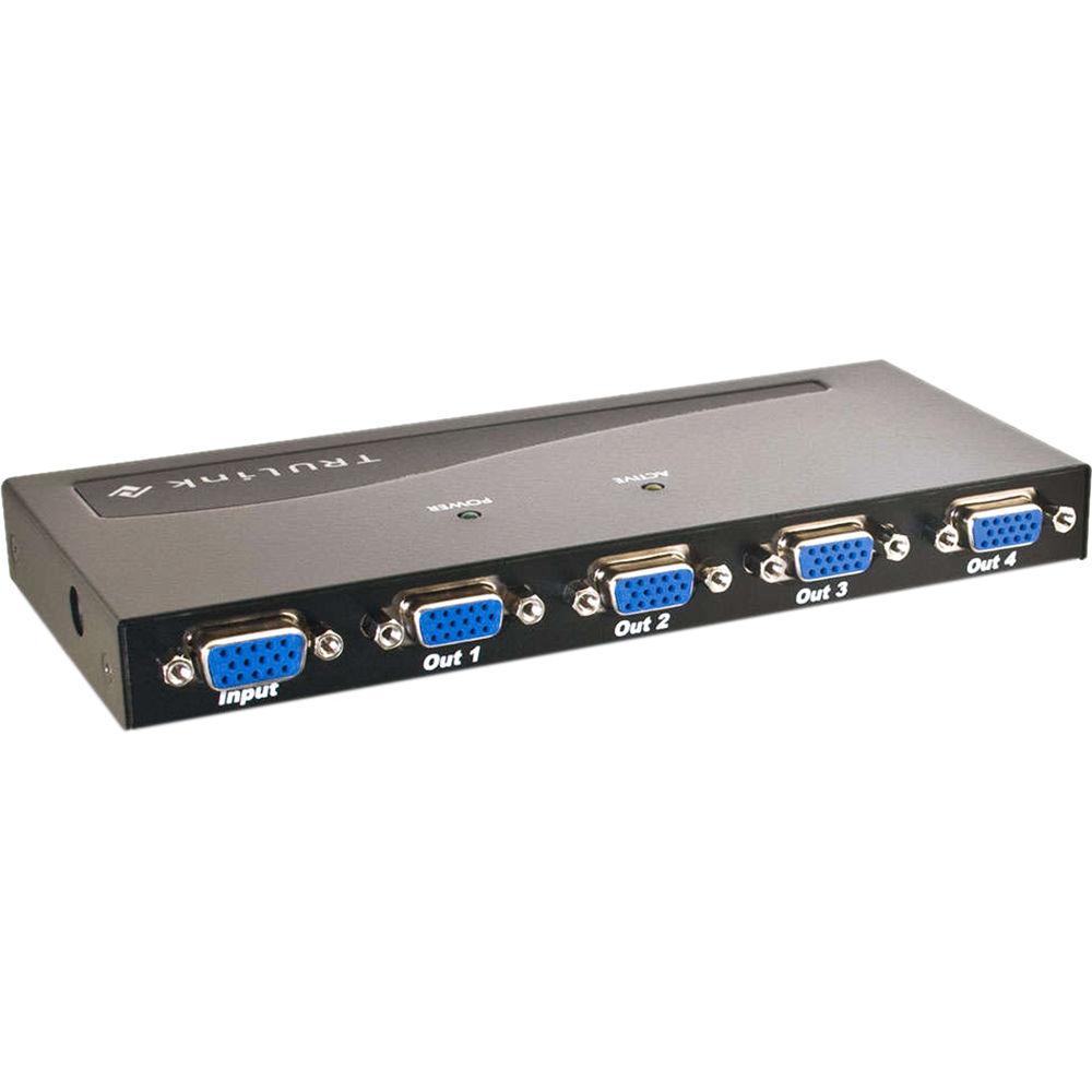 C2G TruLink 4-Port VGA Monitor Splitter Extender