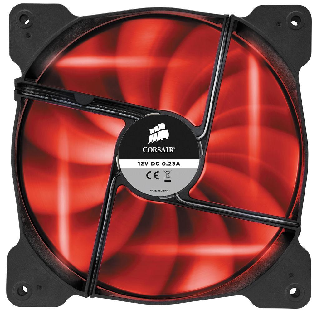 Corsair Air Series SP140 LED Red High Static Pressure 140mm Fan