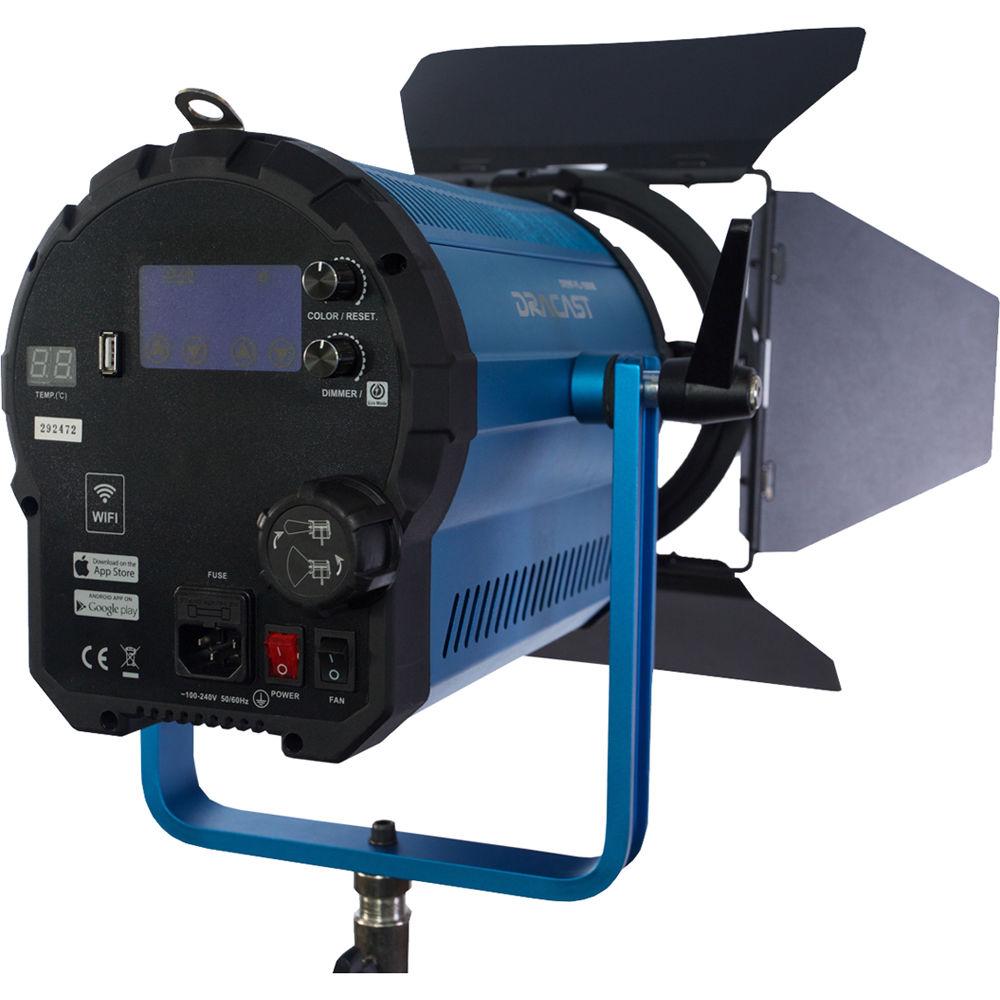 Dracast LED1500 Bi-Color LED Fresnel with Wi-Fi