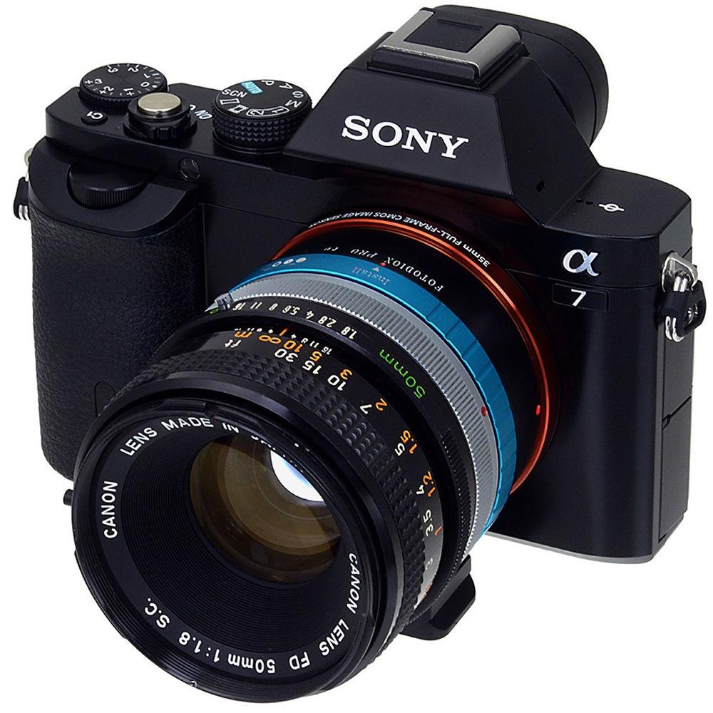 FotodioX Canon FD Lens to Sony E-Mount Camera Pro Lens Mount Adapter