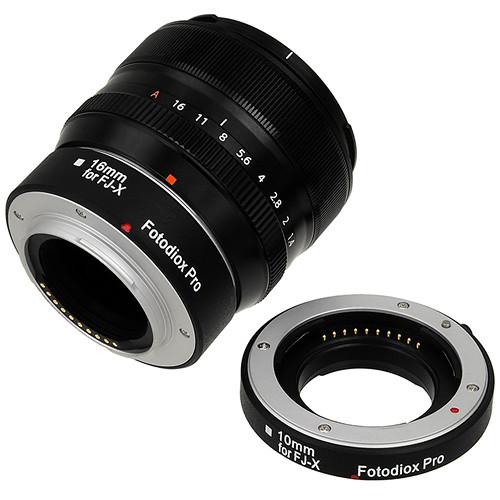 FotodioX Pro Automatic Macro Extension Tube Kit for Fujifilm X