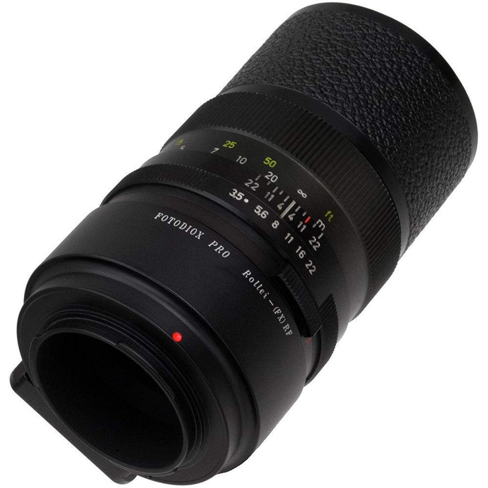 FotodioX Pro Lens Mount Adapter for Rolleiflex SL35-Mount Lens to Fujifilm X-Mount Camera