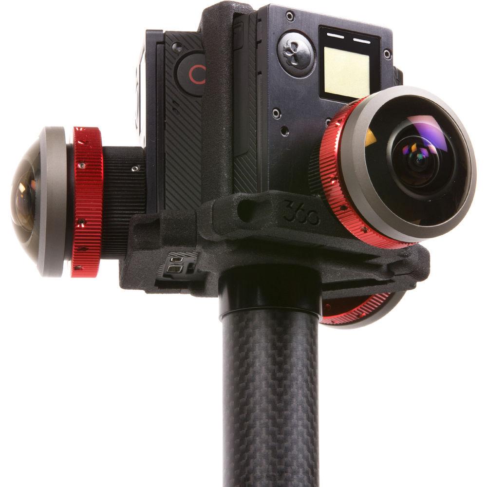 Freedom360 Broadcaster 3x Spherical VR Mount for Modified GoPro Cameras