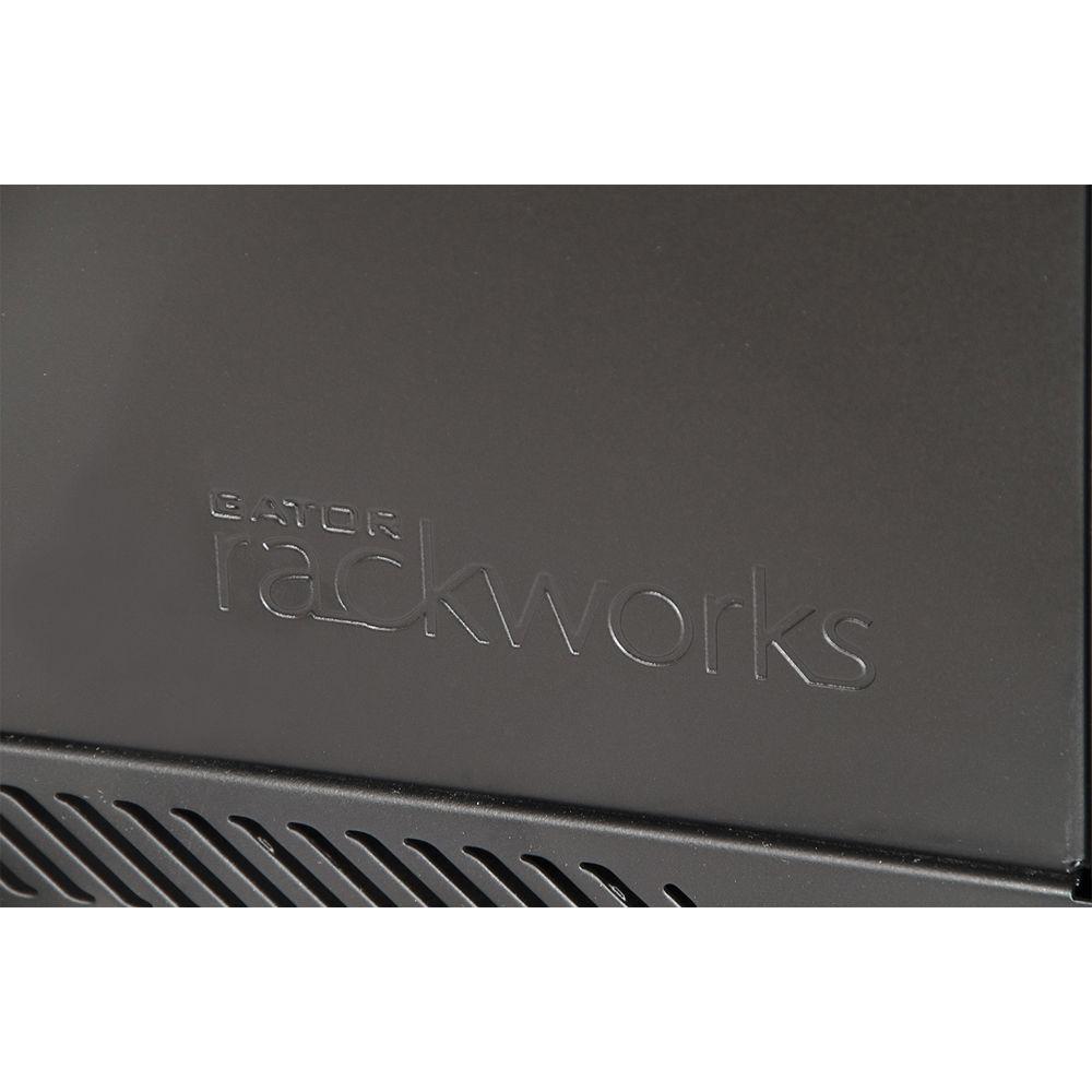 Gator Cases Rackworks 9U Hinged Wall Mounted Rack with Steel Door